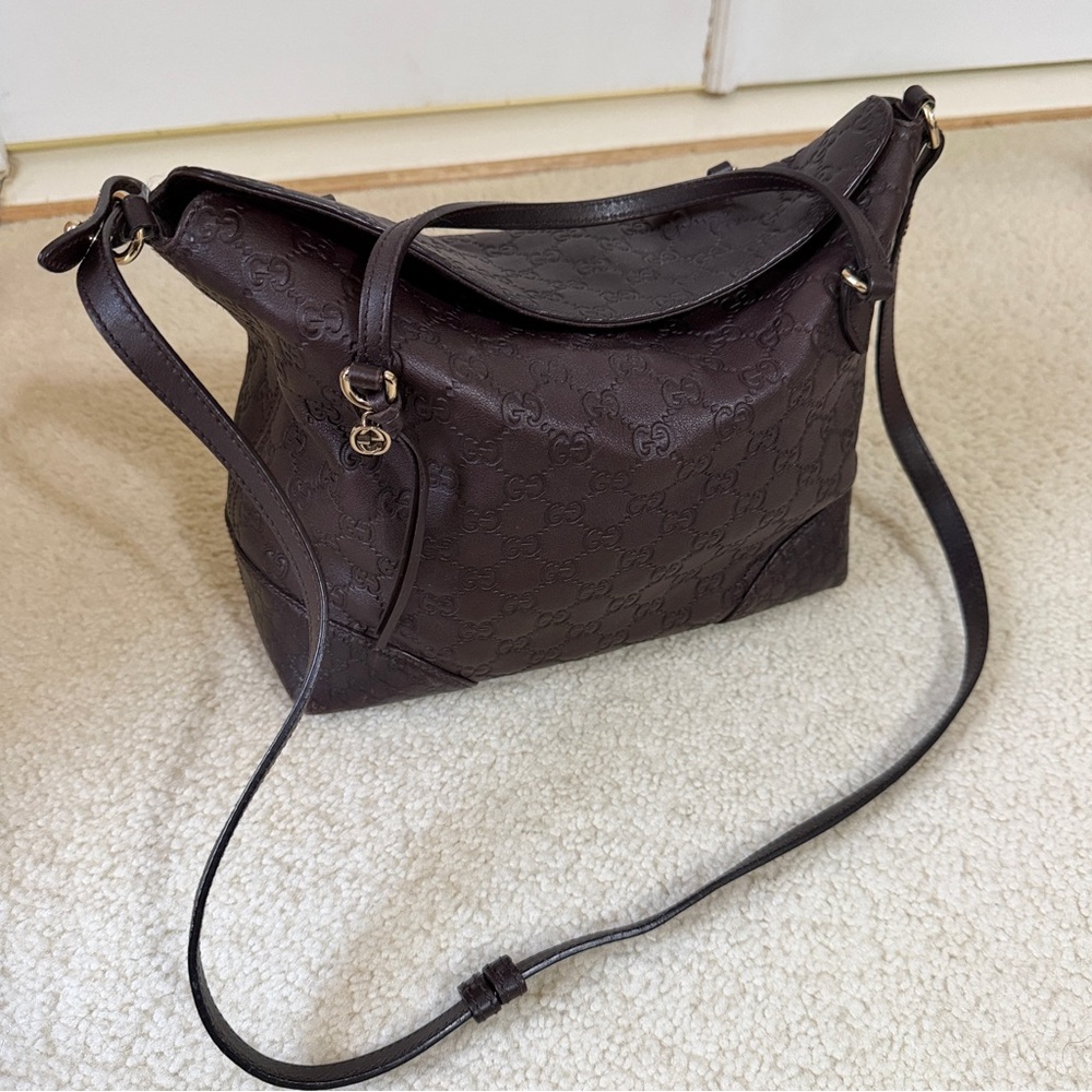 Gucci Guccissima Medium Soft Leather Dome Tote